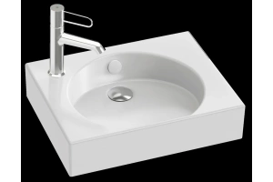 Раковина подвесная Jacob Delafon Odeon Rive Gauche 45 белый