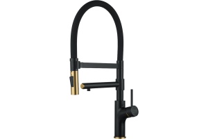 Смеситель Zorg Inox для кухонной мойки, бронза, графит SZR-1010 BR-GRAFIT