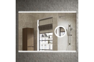 Зеркало Armadi Art Vallessi 80x70, с увеличением и подсветкой