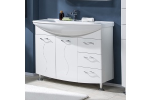 Тумба с раковиной Aquanet Моника 105