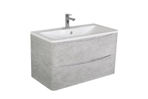 Тумба с раковиной BelBagno Acqua 90 серый - 2