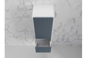 Шкаф-пенал Style Line Стокгольм 36 серый - 3