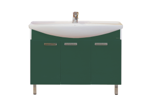 Джулия -120 Тумба прямая зеленая