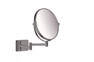 Косметическое зеркало Hansgrohe AddStoris шлифованный черный хром