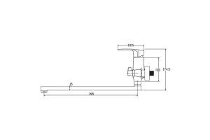 Смеситель Kaiser Guss 68055 универсальный - 2