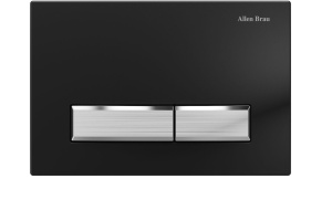 Клавиша смыва Allen Brau Fantasy черный матовый - сталь