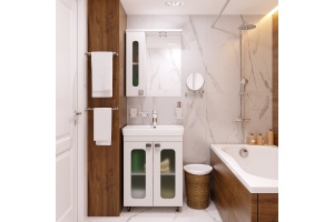 Комплект мебели Misty Урал 60 белый