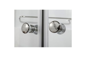 Душевая кабина Deto L 80х80 с гидромассажем, хром (L608LED+GM) - 2