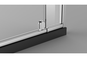 Душевая дверь в нишу Veconi Vianno VN-32 80 см,  профиль хром - 2