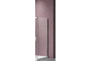 Боковая стенка Vincea Dice 100х200 профиль хром стекло прозрачное - 2