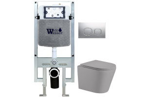 Комплект Weltwasser AMBERG 497 ST + SALZBACH 004 MT-GR + AMBERG RD-MT CR (10000006761)