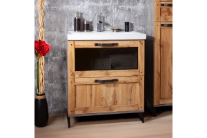 Тумба с раковиной Бриклаер Лофт 70