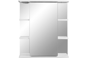 Зеркало-шкаф Stella Polar Концепт Лаура 60 R с подсветкой белый