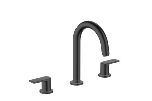 Смеситель для раковины Hansgrohe Vernis Shape черный матовый