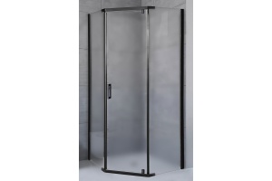 Душевой уголок Royal Bath TR 85х85 профиль черный стекло матовое