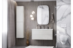 Комплект мебели Aquaton Сохо 100 серый