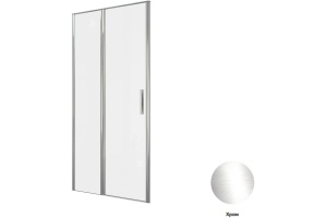 3.31028.00 PRIORITY, Дверь 8мм, 1000мм стекло Optiwhite, Easyclean, хром (294057)