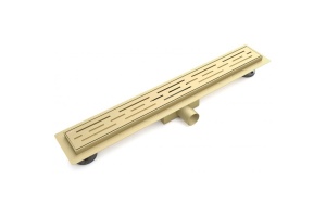 Душевой лоток Esbano Meta 80 золото матовый