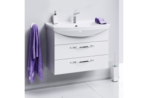 Мебель для ванной Aqwella Allegro 75 с 2 ящиками - 2