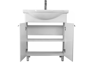 Тумба под раковину Style Line Канна 75 белая - 3