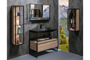 Раковина - столешница Armadi Art Vallessi 120 черный - 3