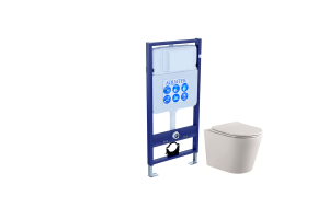 SET AQUATEK ВЕГА cmp (рама AQUATEK Standard INS-0000012(без клавиши и крепежа)+унитаз компакт ВЕГА AQ1904-00 с тонким сиденьем soft-close