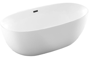 Акриловая ванна Vincea VBT-405-1700MW белая матовая