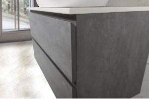 Тумба под раковину BelBagno Luce 100 серый - 2