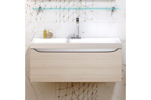 Тумба с раковиной Aqwella 5 stars Верона 80 акация - 2