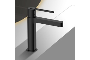 Смеситель для раковины Vincea Rondo черный матовый