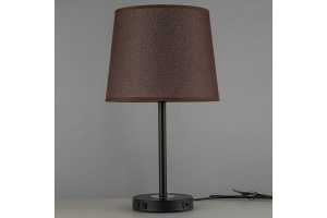 Настольная лампа декоративная Arti Lampadari Oggebio Oggebio E 4.1.T3 BK