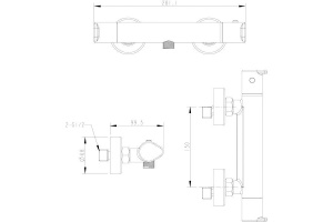 Термостат Bravat Waterfall F939114C-01A-RUS для душа - 3
