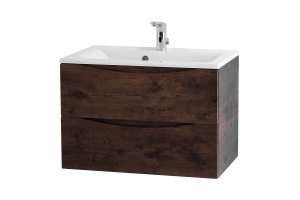 Комплект мебели Belbagno Marino 65 темное дерево - 3