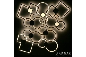 Накладной светильник iLedex Galaxy X046324 24W 3000K BK - 2