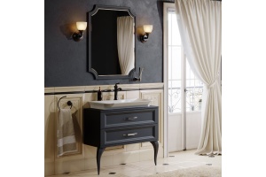 Мебель для ванной Aqwella 5 stars LaDonna черная