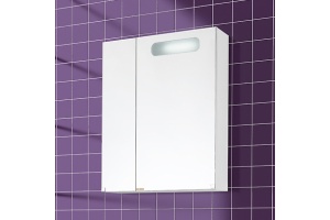 Зеркало-шкаф Vod-Ok Мальта 60 R, белый