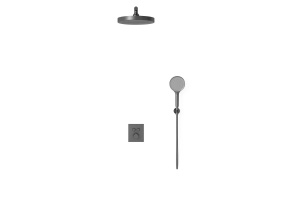 Душевой комплект Vincea Inspire с термостатом сталь - 2