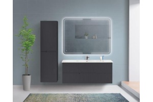 Тумба под раковину Cezares Duet 97х50 Grafito (DUET-1000-2C-SO-GR-P) - 3