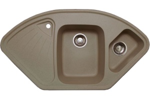 Мойка кухонная Lava A3 бежевая