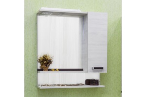 Зеркало-шкаф Sanflor Техас 70 венге, северное дерево светлое, R