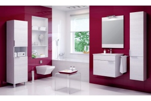 Зеркало Aqwella Brig 60 седой дуб - 2