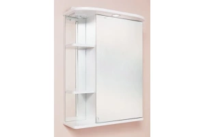 Зеркало-шкаф Onika Карина 55 R с подсветкой, белый (205513) - 2
