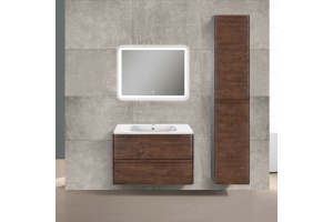 Тумба с раковиной Vincea Vico 80 темное дерево - 2