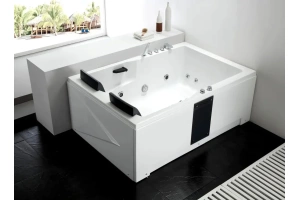 Акриловая ванна Gemy 180x120 с гидромассажем (G9061 B R) - 3