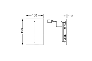 TECEfilo-Solid, 230 В, белый матовый - 2