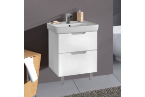 Мебель для ванной Dreja.eco Q Plus 55 белая - 3