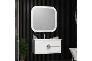 Мебель для ванной Opadiris Ибица 90 подвесная, фурнитура хром