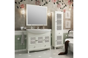 Тумба с раковиной Opadiris Омега 85 cлоновая кость - 2