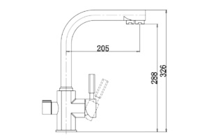 Смеситель Kaiser Decor 40144-6 для кухонной мойки, песочный желтый - 2