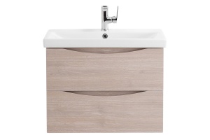 Тумба с раковиной Belbagno Marino-Cer 60 светлое дерево